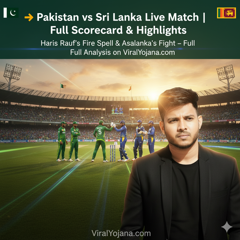 Pakistan vs Sri Lanka: High-Voltage Clash Between Two Asian Giants