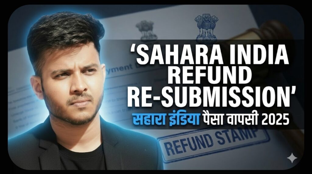Sahara India Refund Re-Submission: सहारा इंडिया परिवार का पैसा वापस मिलना शुरू