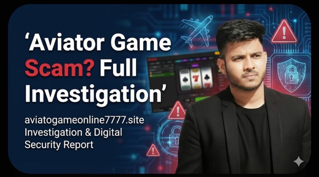aviatogameonline7777.site –✈ Aviator Game Online का नया लिंक या Scam? पूरी रिपोर्ट