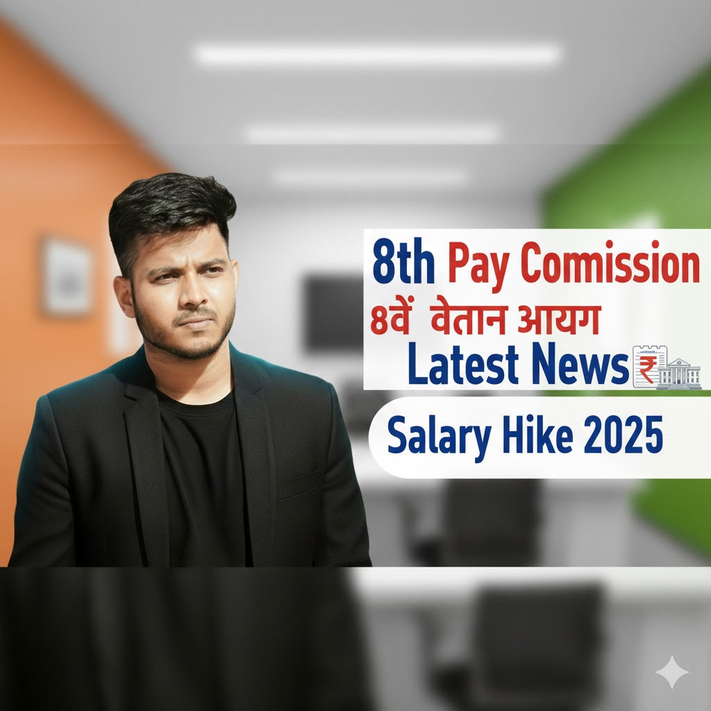 8th Pay Commission News 2025: वेतन, फिटमेंट फैक्टर और कब होगी लागू — पूरी जानकारी
