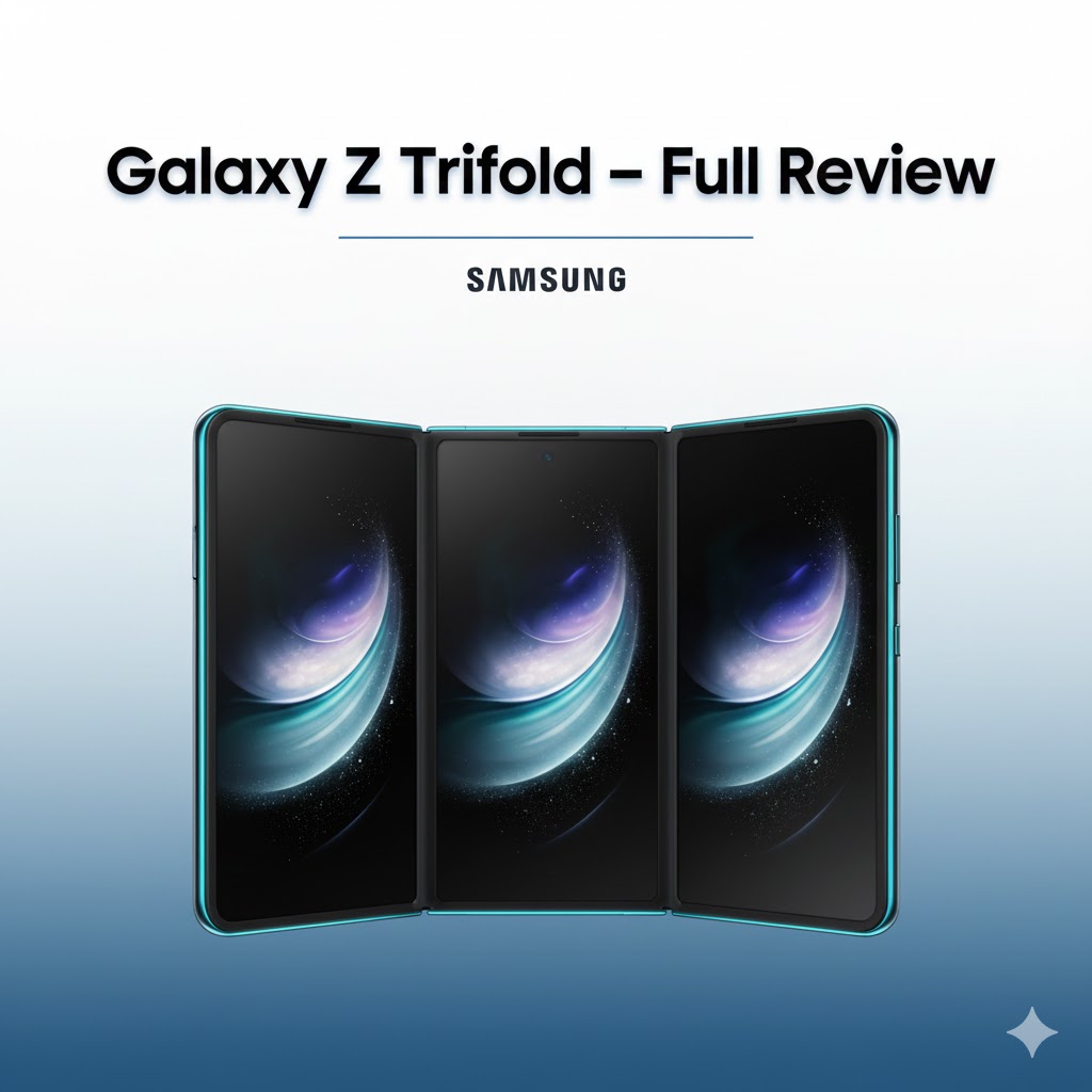 Samsung Galaxy Z Trifold: ट्राई-फोल्ड फोन का रिव्यू, डिजाइन, लॉन्च डेट और Fold 7 से तुलना