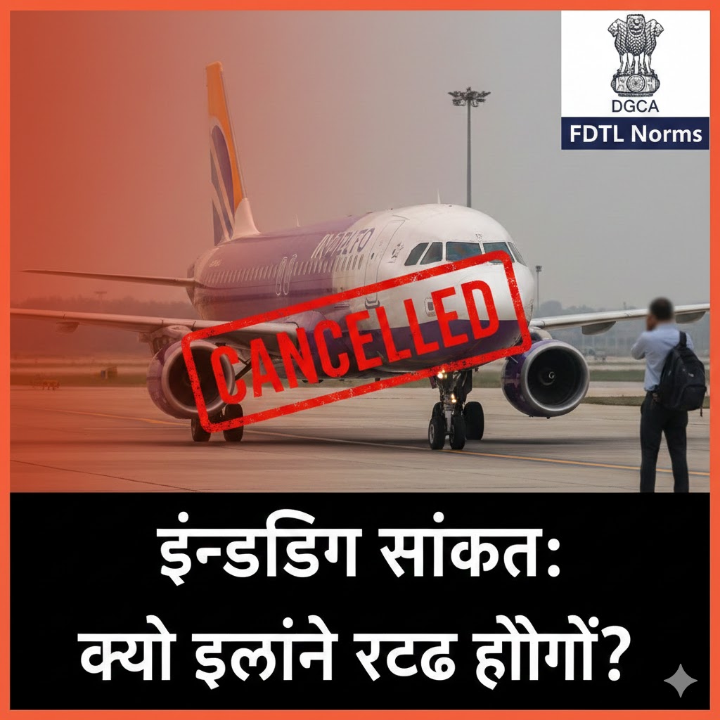 इंडिगो क्राइसिस: उड़ानें रद्द होने का वास्तविक कारण क्या है? पायलटों की कमी और FDTL नियम