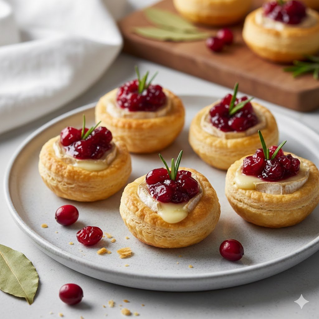Cranberry Brie Bites