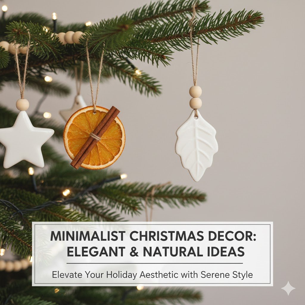 Minimalist Christmas Tree: The Cozy Aesthetic Trend